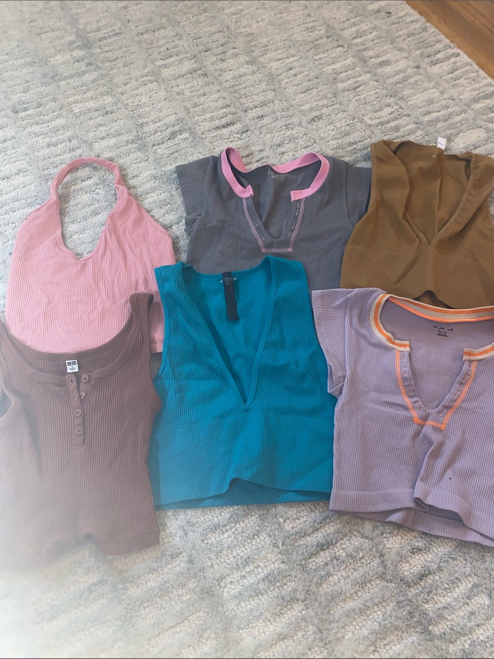 6 urban outfitters out from under tanks/ workout tops